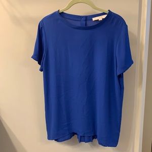 Loft size Small Blue top